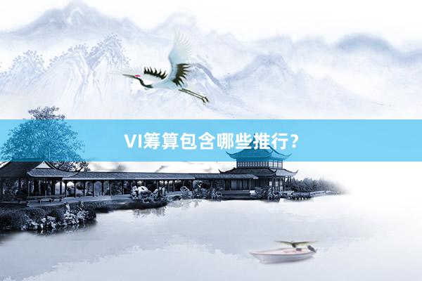 VI筹算包含哪些推行？